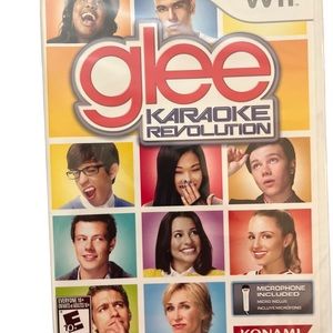 Wii Glee Kareoke Revolution Nintendo Wii. New one box and sealed.
